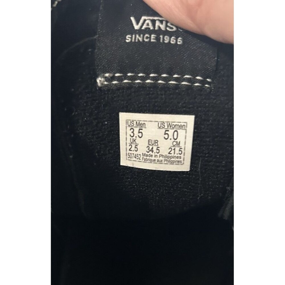 Vans Unisex Youth SK8 Rose Skull Hi Top Suede Sneaker Boys 3.5 / Girls 5 - Picture 16 of 16